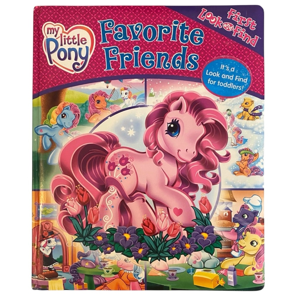 3/$30 My Little Pony First Look and Find Board Book